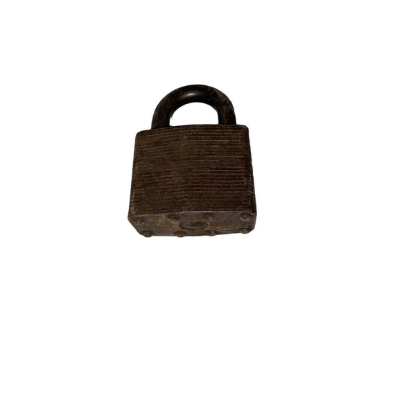 Vintage, Old, Metal Padlock (No Key) - Picture 2 of 2